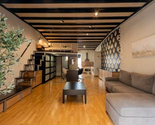 Living room of Flat for sale in  Barcelona Capital  with Air Conditioner, Terrace and Balcony