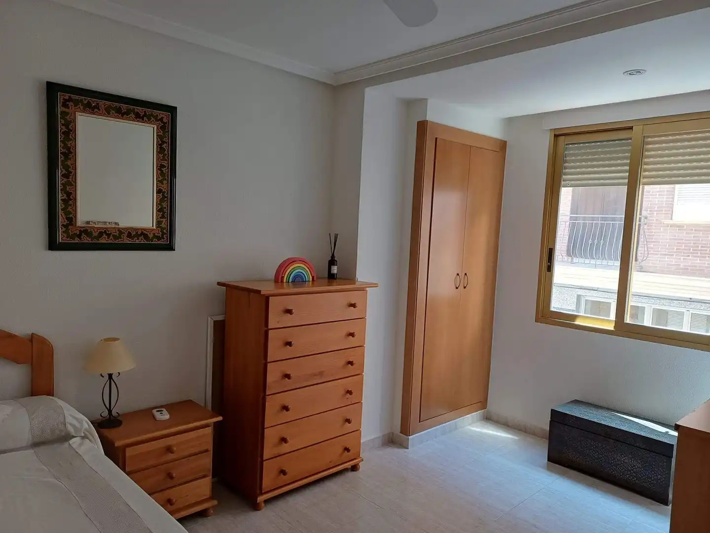 Habitación de Piso de alquiler en Santa Pola con Aire acondicionado, Terraza y Amueblado