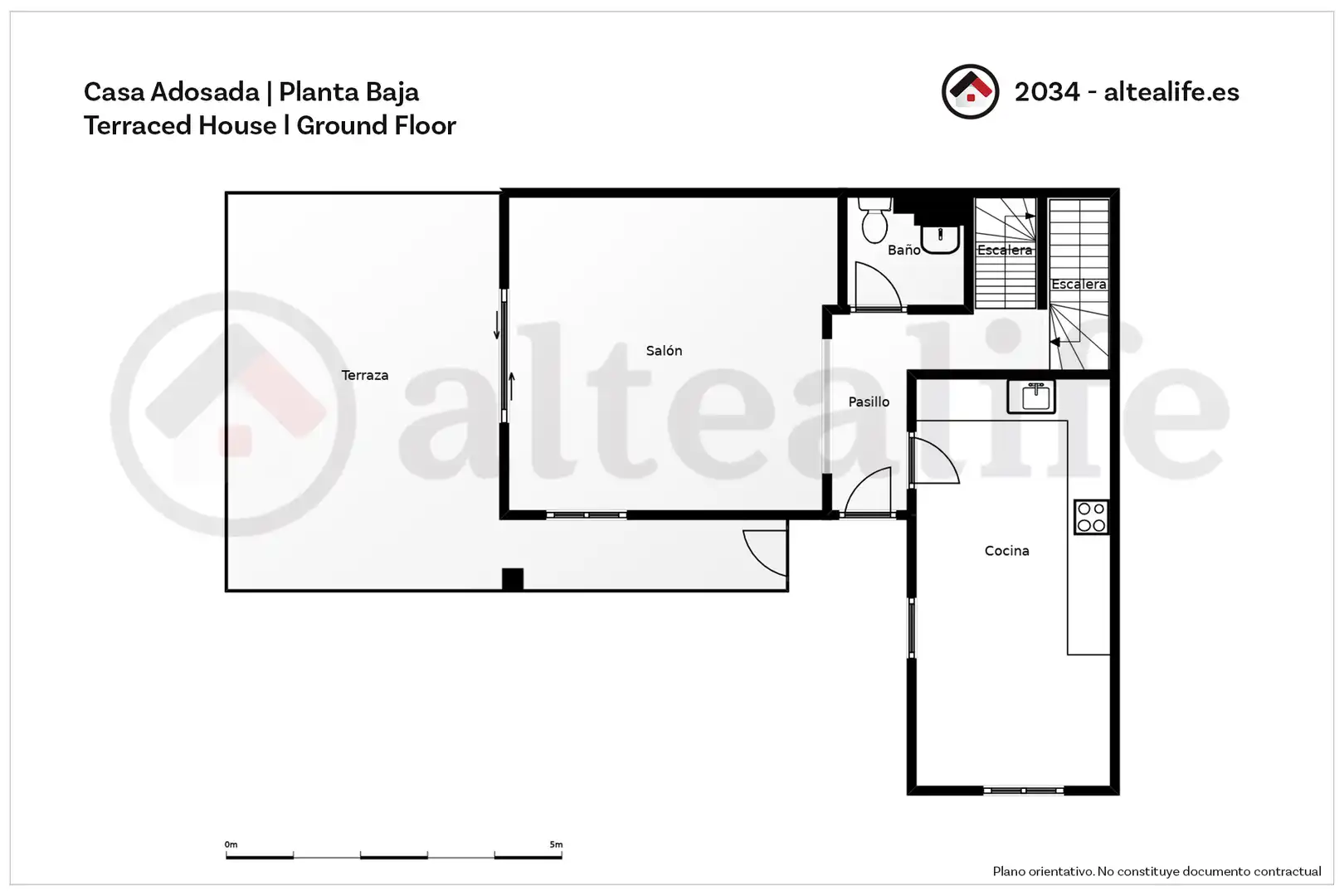 Casa adosada en venta en La Nucia con Aire acondicionado, Jardín privado y Terraza