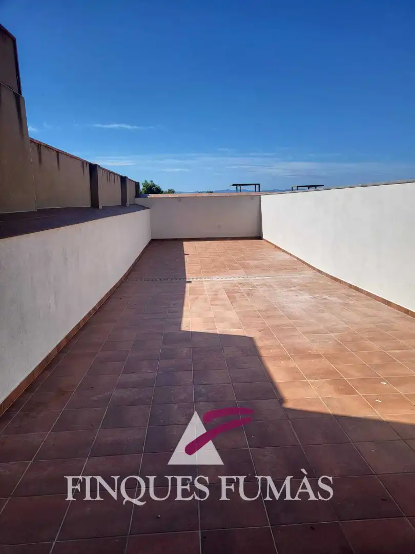 Terrace of Flat for rent in Bellpuig  with Air Conditioner, Heating and Terrace