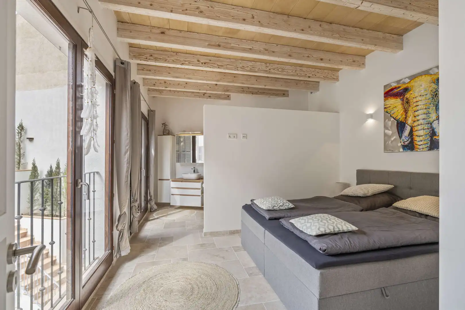 Habitación de Casa o chalet en venta en Capdepera con Aire acondicionado, Terraza y Amueblado