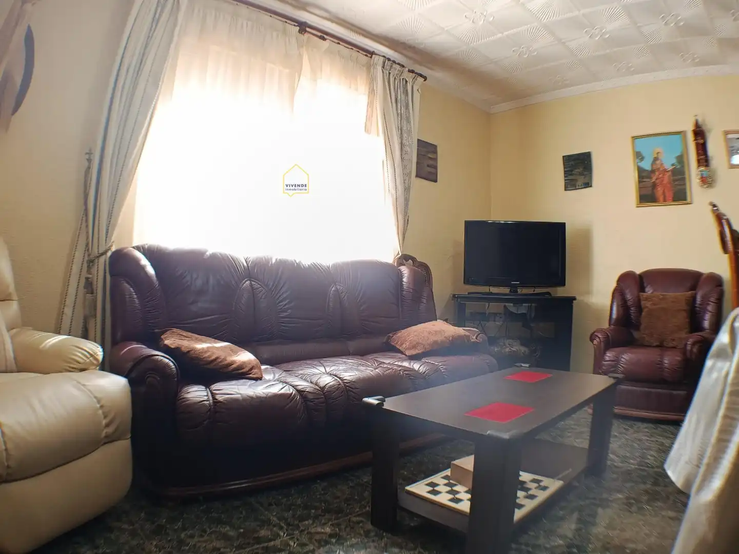 Sala de estar de Casa o chalet en venta en Lorca con Jardín privado, Trastero y Amueblado