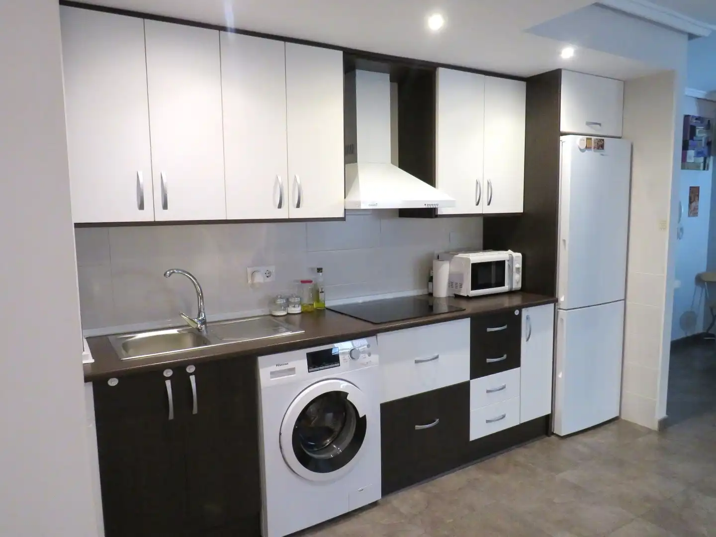 Kitchen of Apartments for rent in Santa Pola  with Air Conditioner, Heating and Terrace