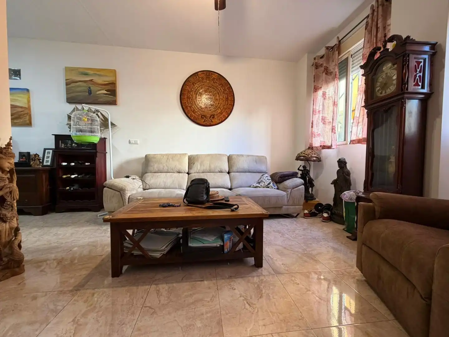 Wohnzimmer von Erdgeschoss zum Verkauf in Águilas mit Klimaanlage und Möbliert