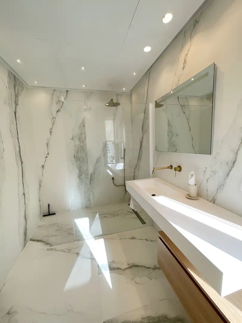 Bathroom of Houses for sale in Marbella  with Air Conditioner, Private garden and Terrace