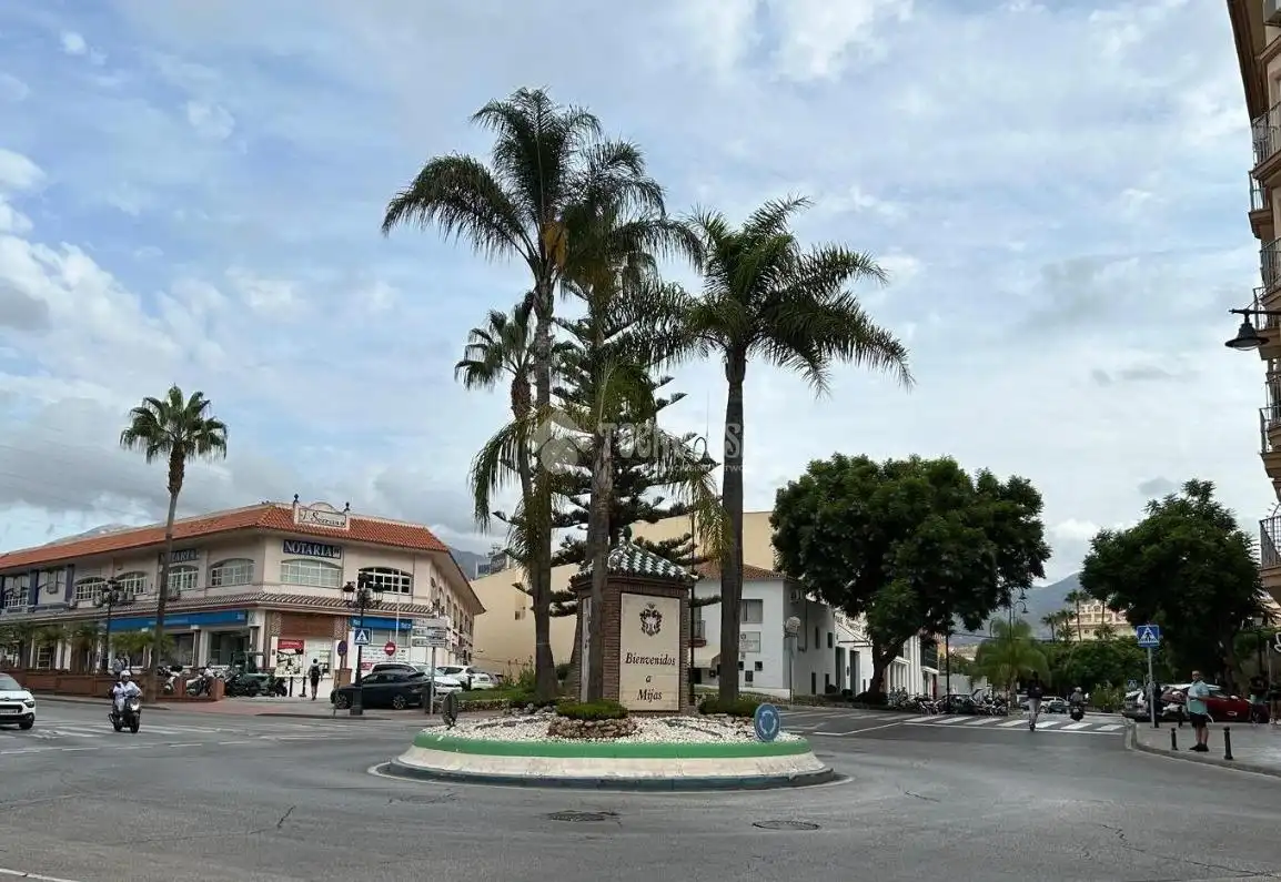 Exterior view of Flat for sale in Mijas  with Air Conditioner and Terrace