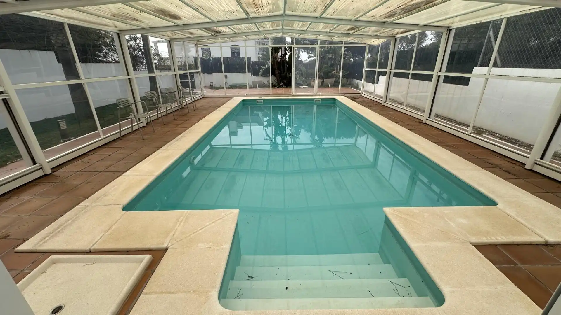 Piscina de Casa adosada en venta en Mazagón, Huelva