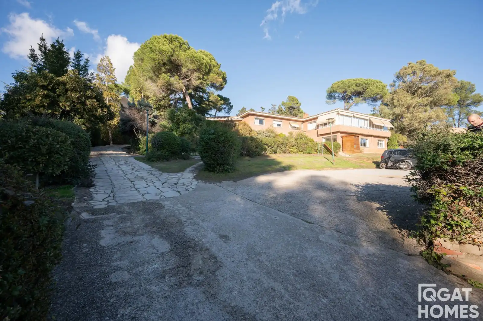 Garden of Houses for sale in Sant Cugat del Vallès  with Air Conditioner, Heating and Alarm