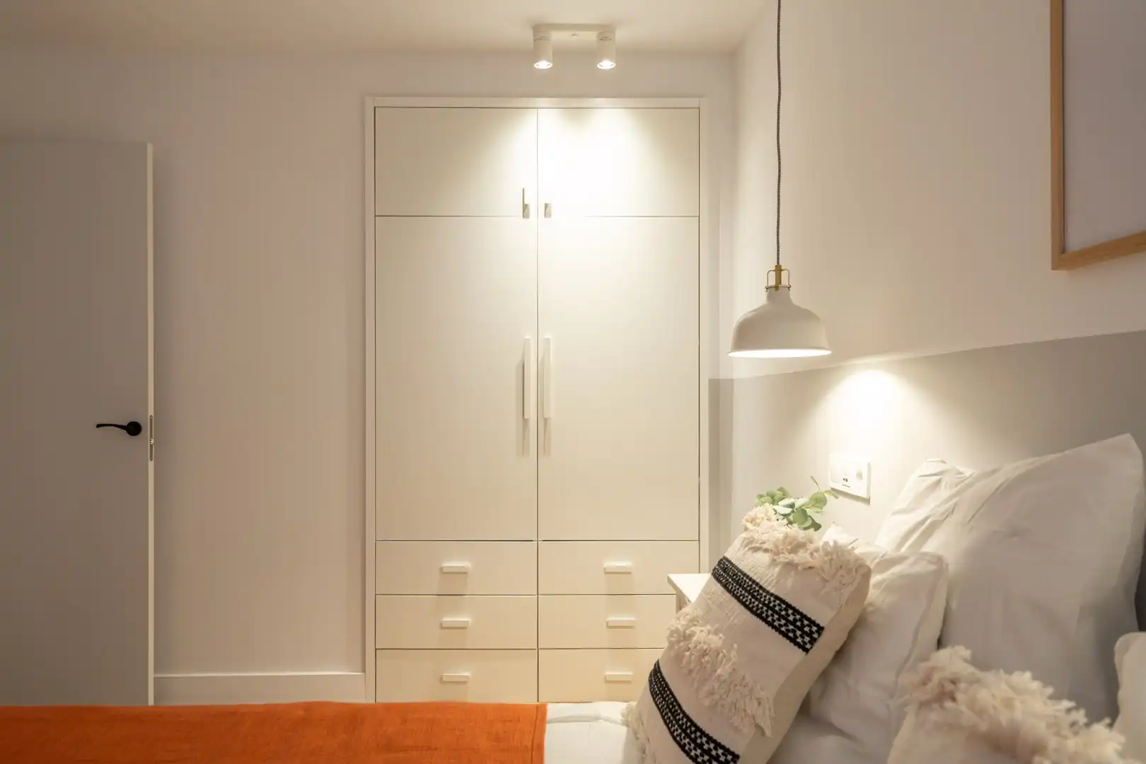 Bedroom of Flat for rent in Madrid  with Heating, Furnished and Oven