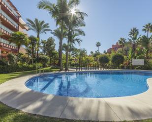 Garden of Attic for sale in Estepona  with Air Conditioner, Terrace and Swimming Pool