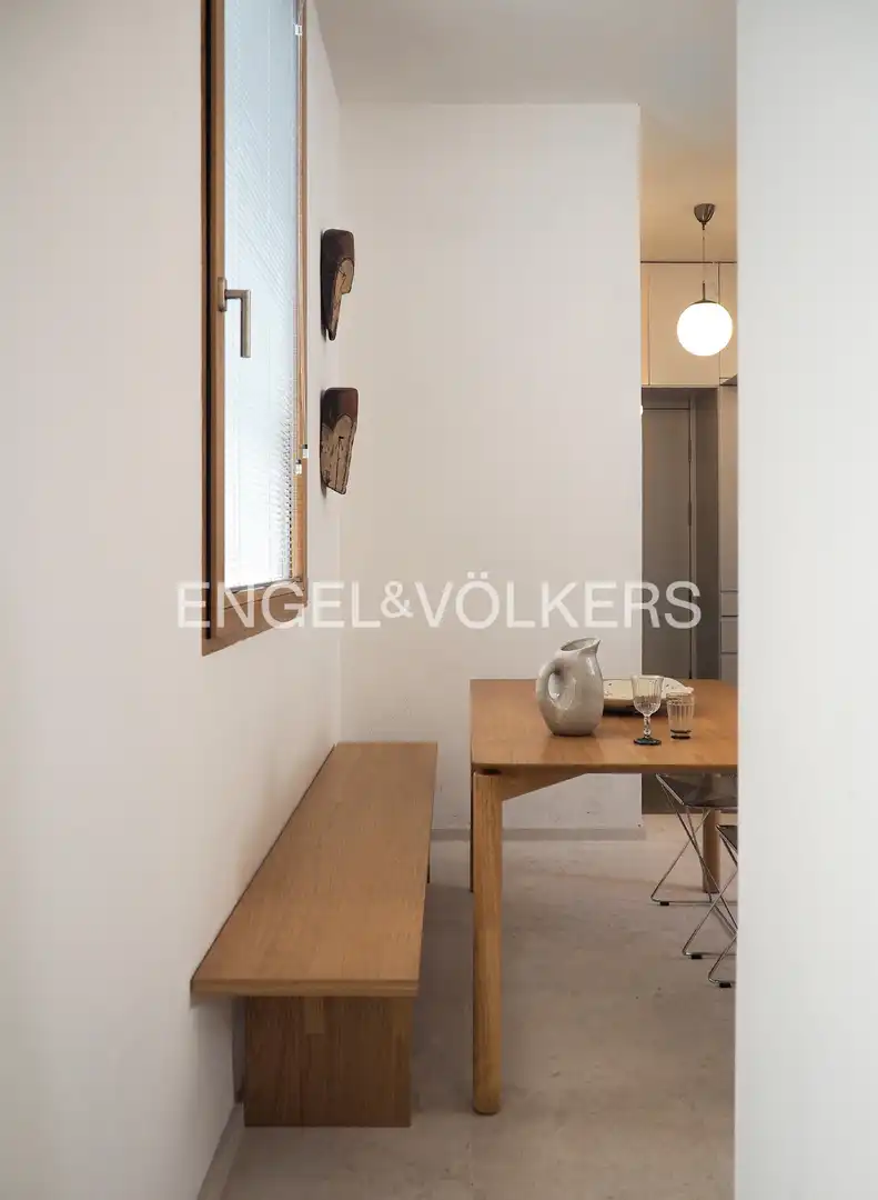 Dining room of Apartments for rent in Madrid  with Heating, Furnished and Pets allowed