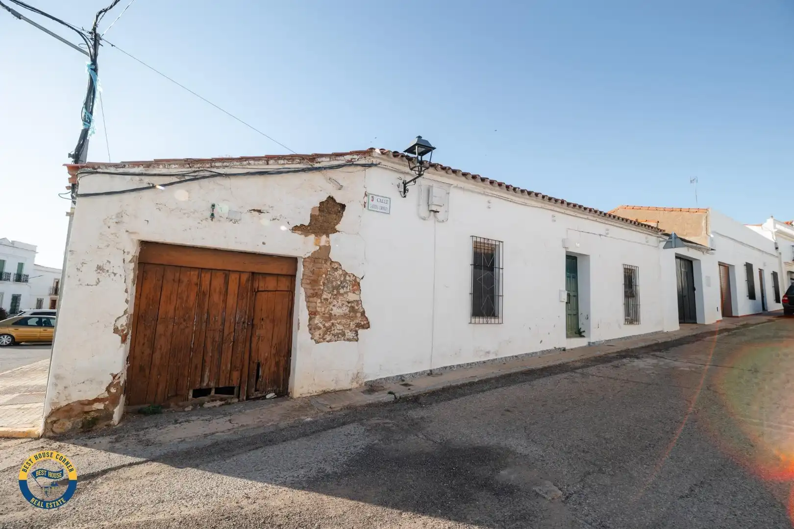 Vista exterior de Casa o chalet en venta en Puebla del Prior con Jardín privado