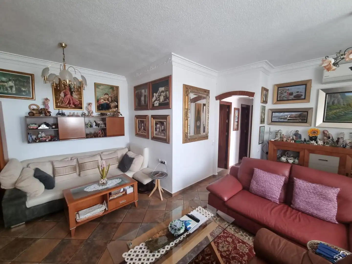 Living room of Flat for sale in Torremolinos  with Air Conditioner and Terrace
