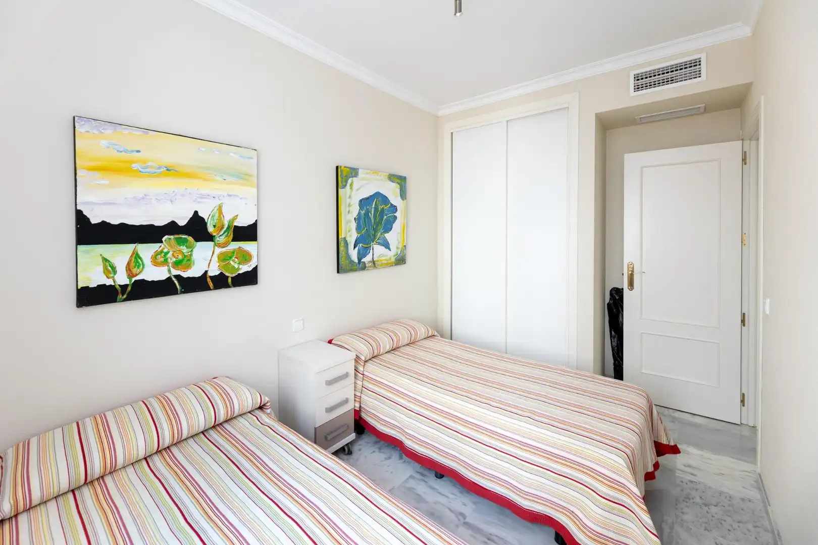 Bedroom of Flat for sale in Motril  with Air Conditioner, Private garden and Terrace