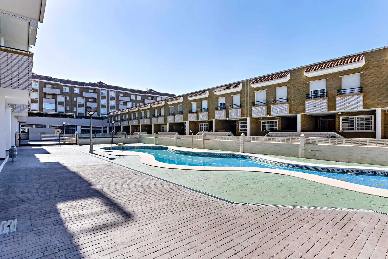 Swimming pool of Detached homes for sale in Roquetas de Mar  with Air Conditioner and Community pool