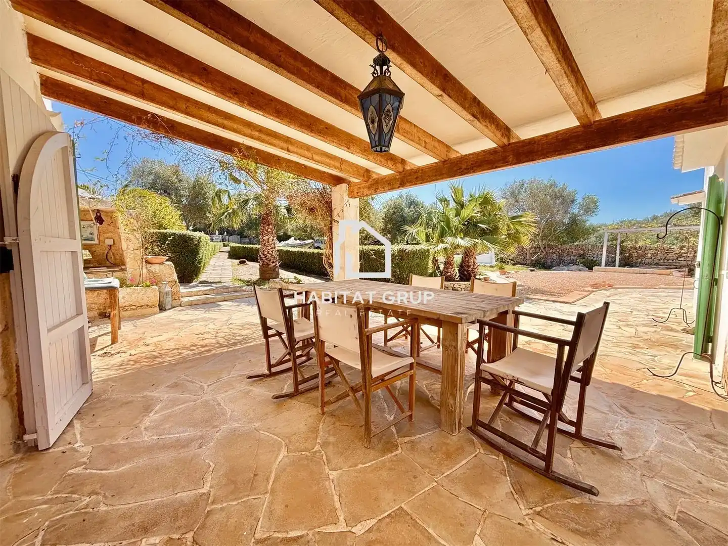 Terrasse von Haus oder Chalet zum Verkauf in Sant Lluís mit Klimaanlage, Heizung und Privatgarten