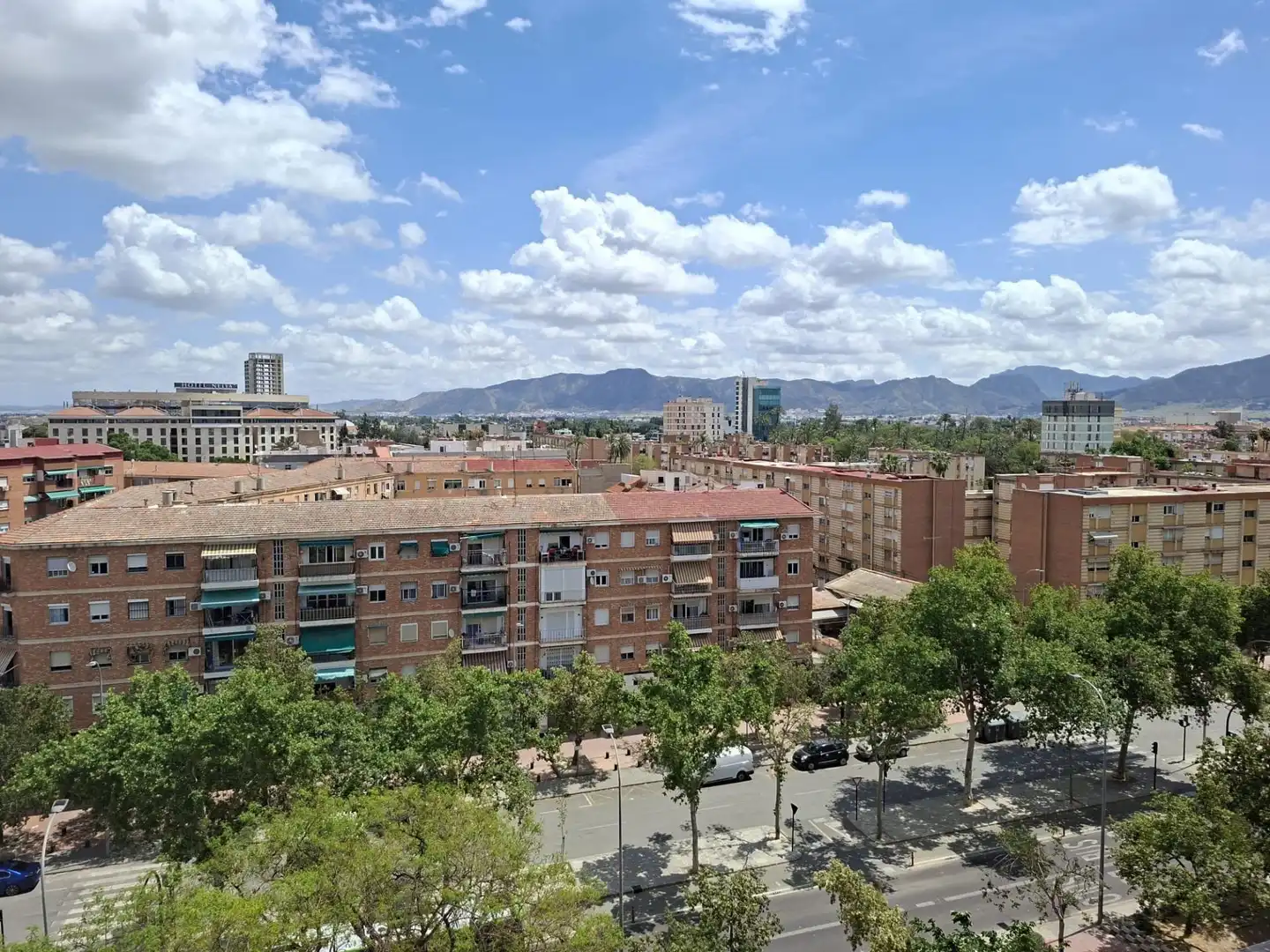 Vista exterior de Pis de lloguer en Murcia amb Aire condicionat i Calefacció