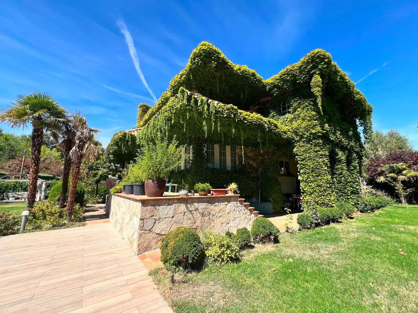 Jardí de Casa o xalet en venda en Villanueva de la Cañada amb Aire condicionat, Calefacció i Terrassa