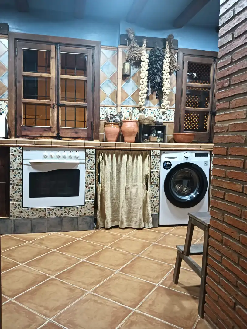 Kitchen of Flat for sale in Jerez de la Frontera  with Air Conditioner and Balcony