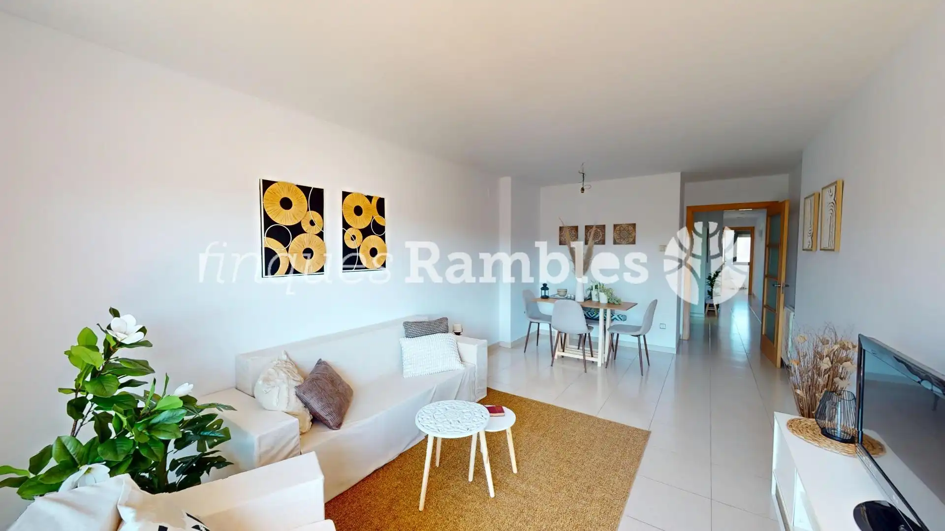 Sala de estar de Dúplex en venta en Igualada con Calefacción, Terraza y Balcón