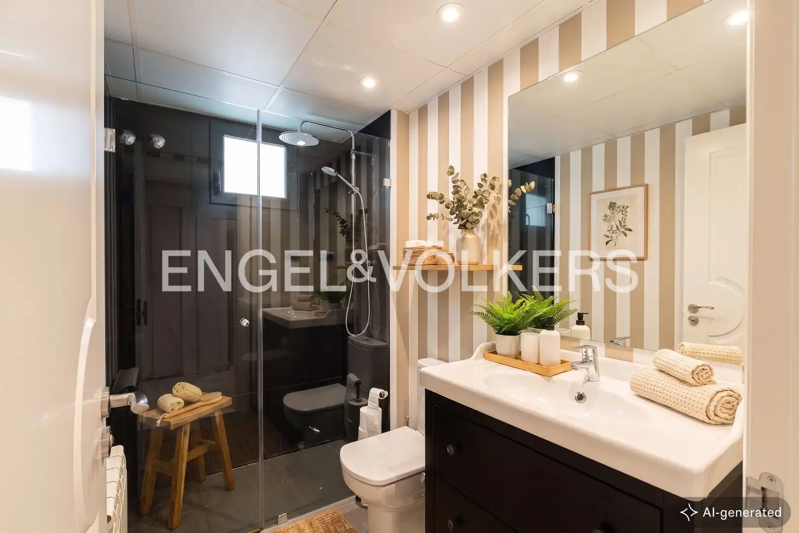 Baño de Casa adosada en venta en Madrid con Aire acondicionado, Calefacción y Terraza