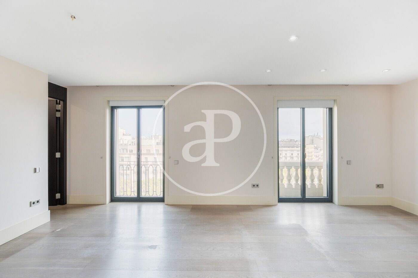 Sala d'estar de Pis en venda en  Barcelona Capital amb Aire condicionat i Calefacció