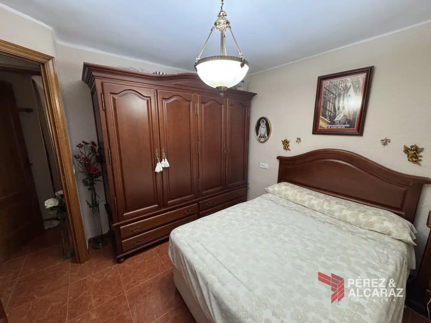 Bedroom of Flat for sale in Palma del Río  with Air Conditioner