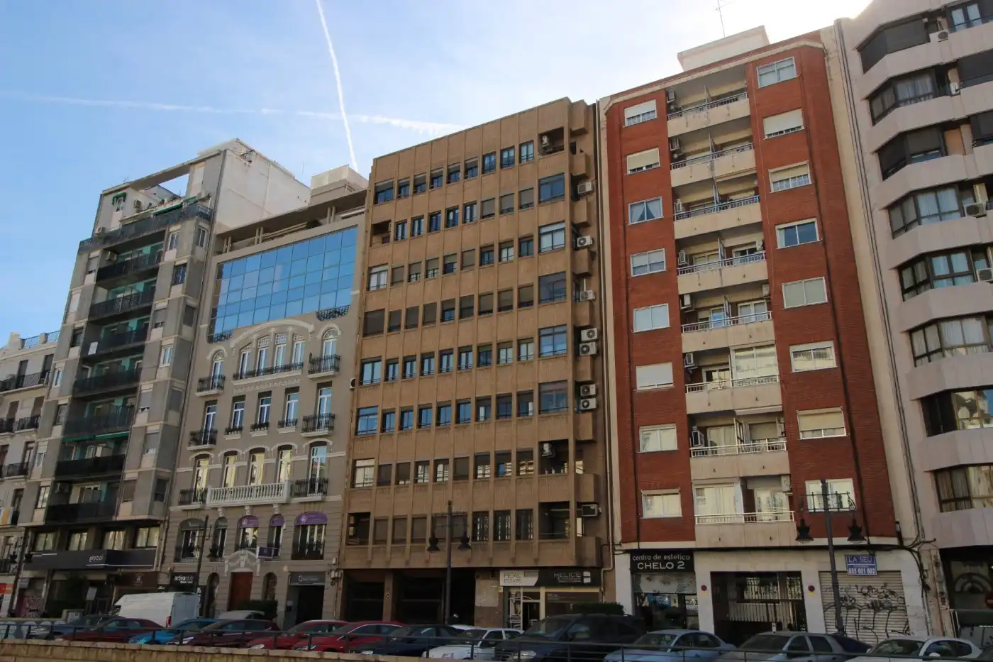 Vista exterior de Pis de lloguer en Valencia amb Aire condicionat, Calefacció i Balcó
