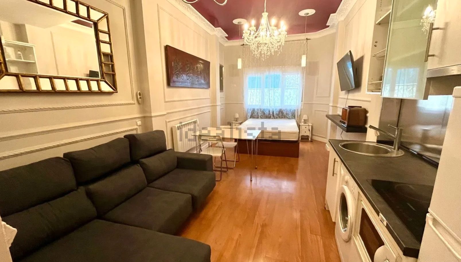 Sala d'estar de Apartament en venda en  Madrid Capital amb Aire condicionat, Calefacció i Traster