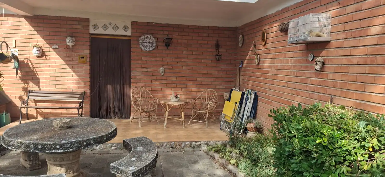 Terrassa de Casa o xalet en venda en Cadrete amb Calefacció, Jardí privat i Terrassa
