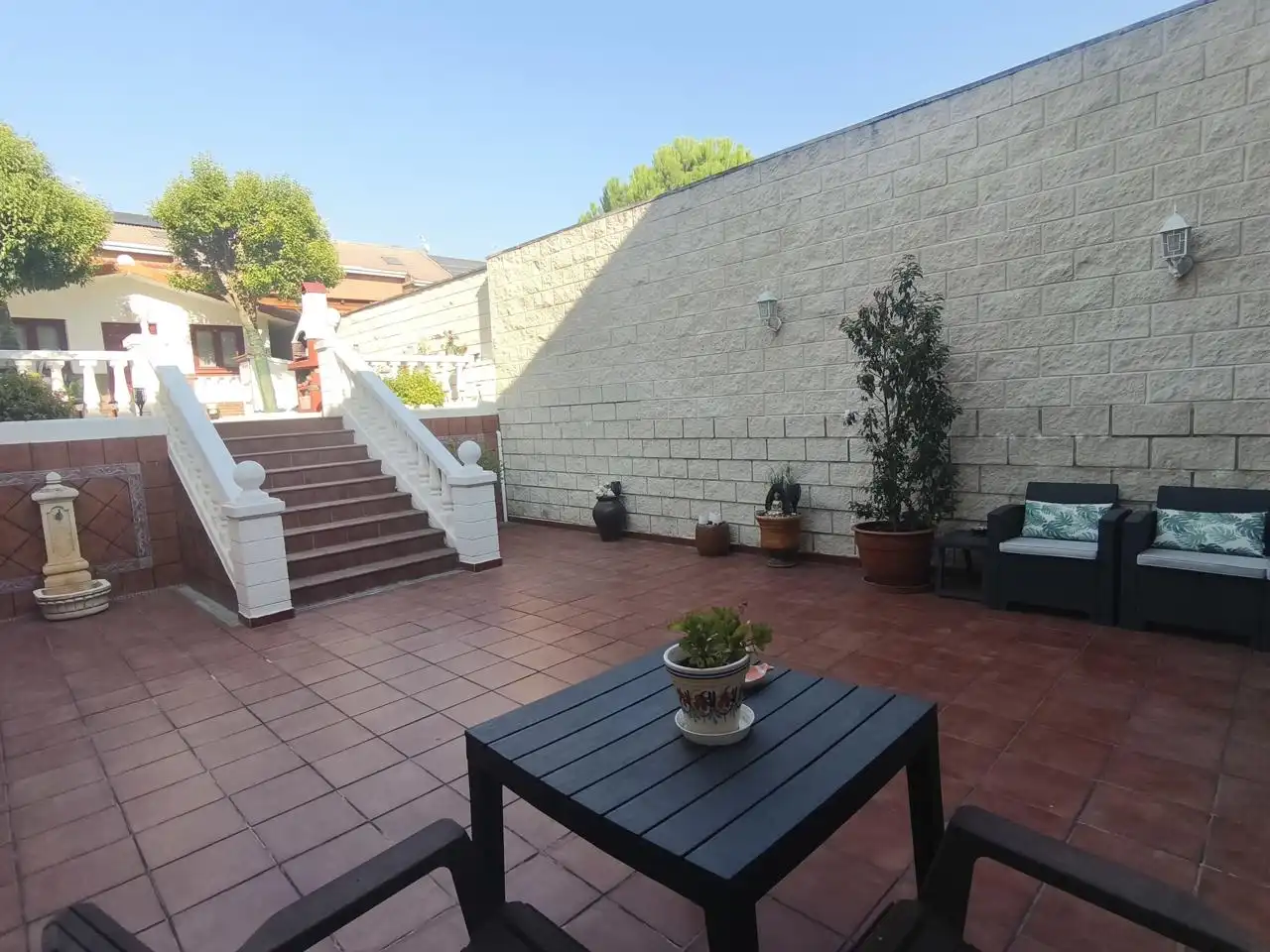 Terrace of Detached homes for sale in Rivas-Vaciamadrid  with Air Conditioner, Heating and Private garden