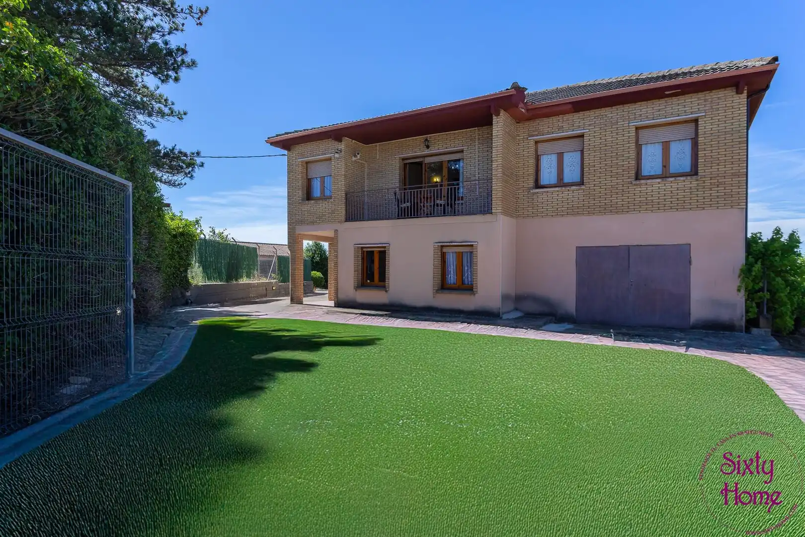Vista exterior de Casa o chalet en venta en Angüés con Jardín privado, Terraza y Trastero