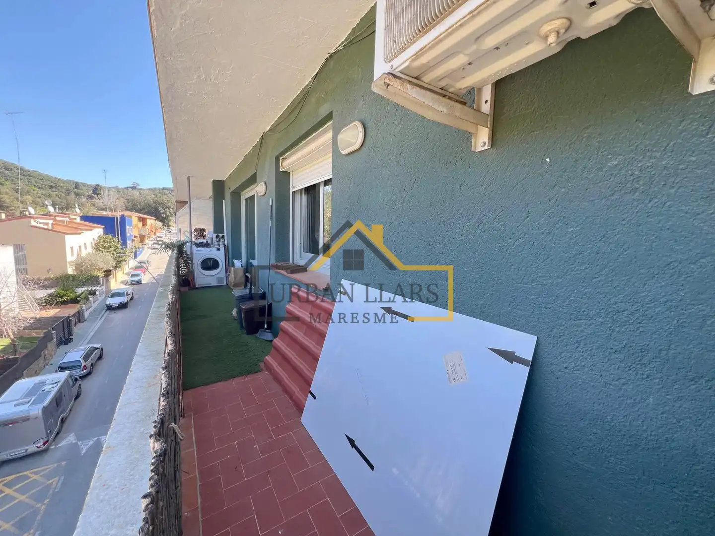 Vista exterior de Piso en venta en Sant Andreu de Llavaneres con Aire acondicionado, Parquet y Balcón