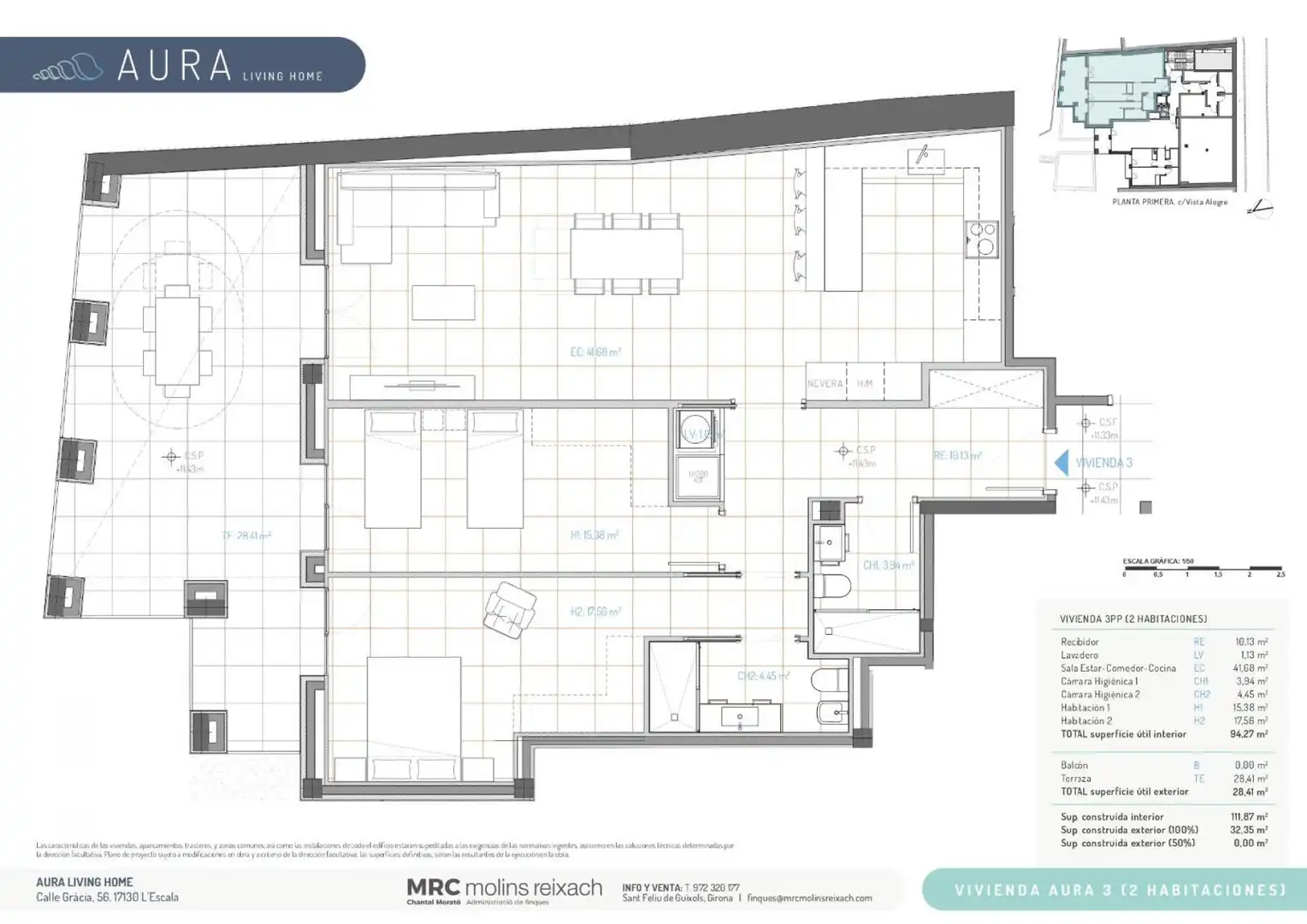 Appartement compact avec ascenseur à vendre à de Gràcia 56, imagen 29