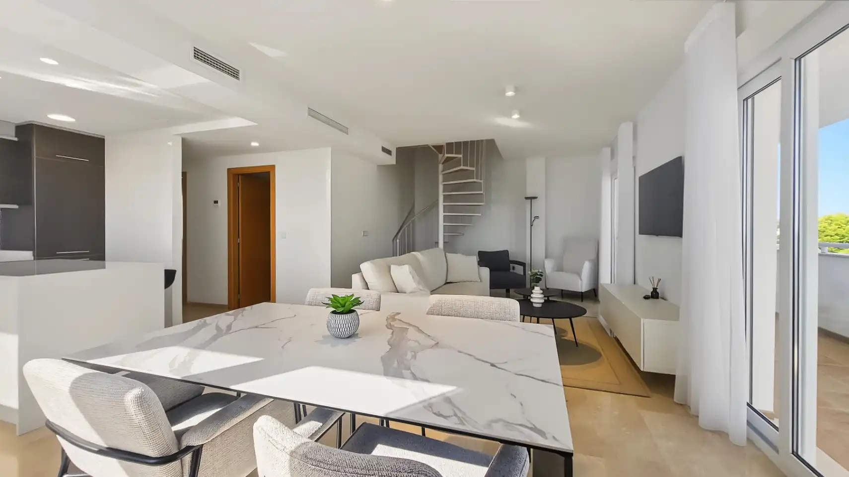 Penthouse with pool for sale in Pego, imagen 2