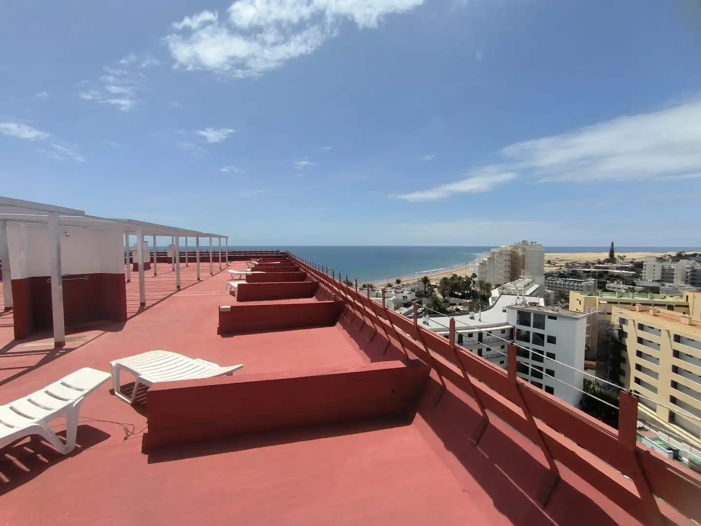 Terrasse von Wohnung zur Miete in San Bartolomé de Tirajana mit Terrasse, Möbliert und Balkon