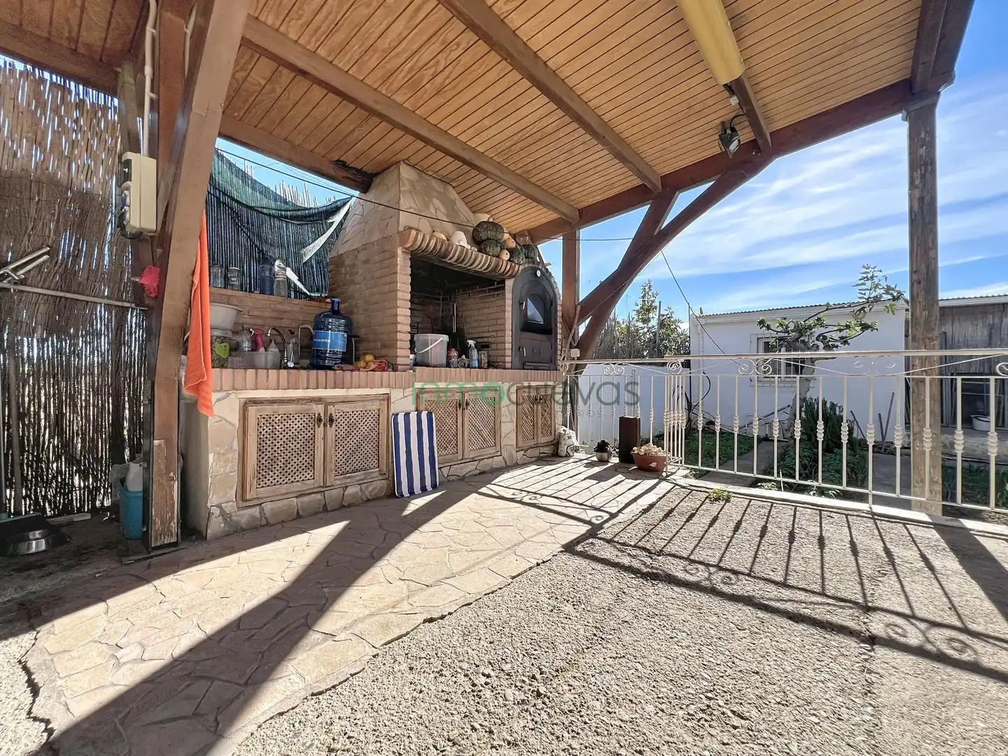 Terrassa de Finca rústica en venda en Cuevas del Almanzora amb Aire condicionat, Jardí privat i Terrassa