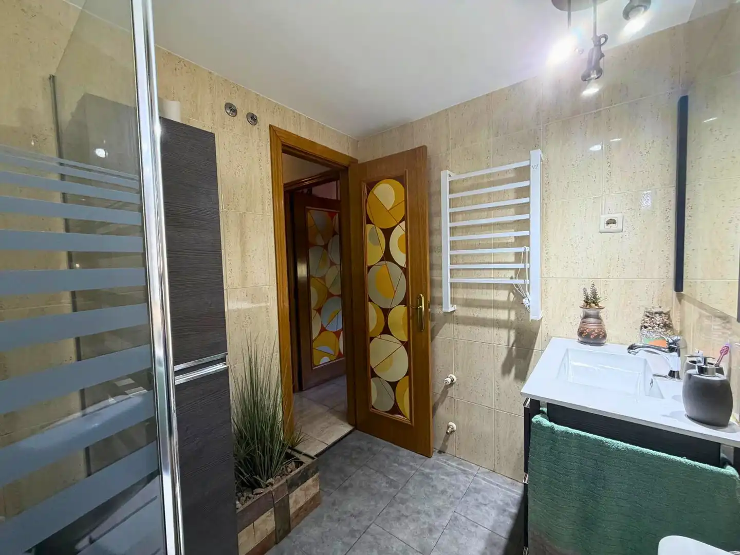 Baño de Casa o chalet en venta en Rivas-Vaciamadrid con Aire acondicionado, Calefacción y Jardín privado