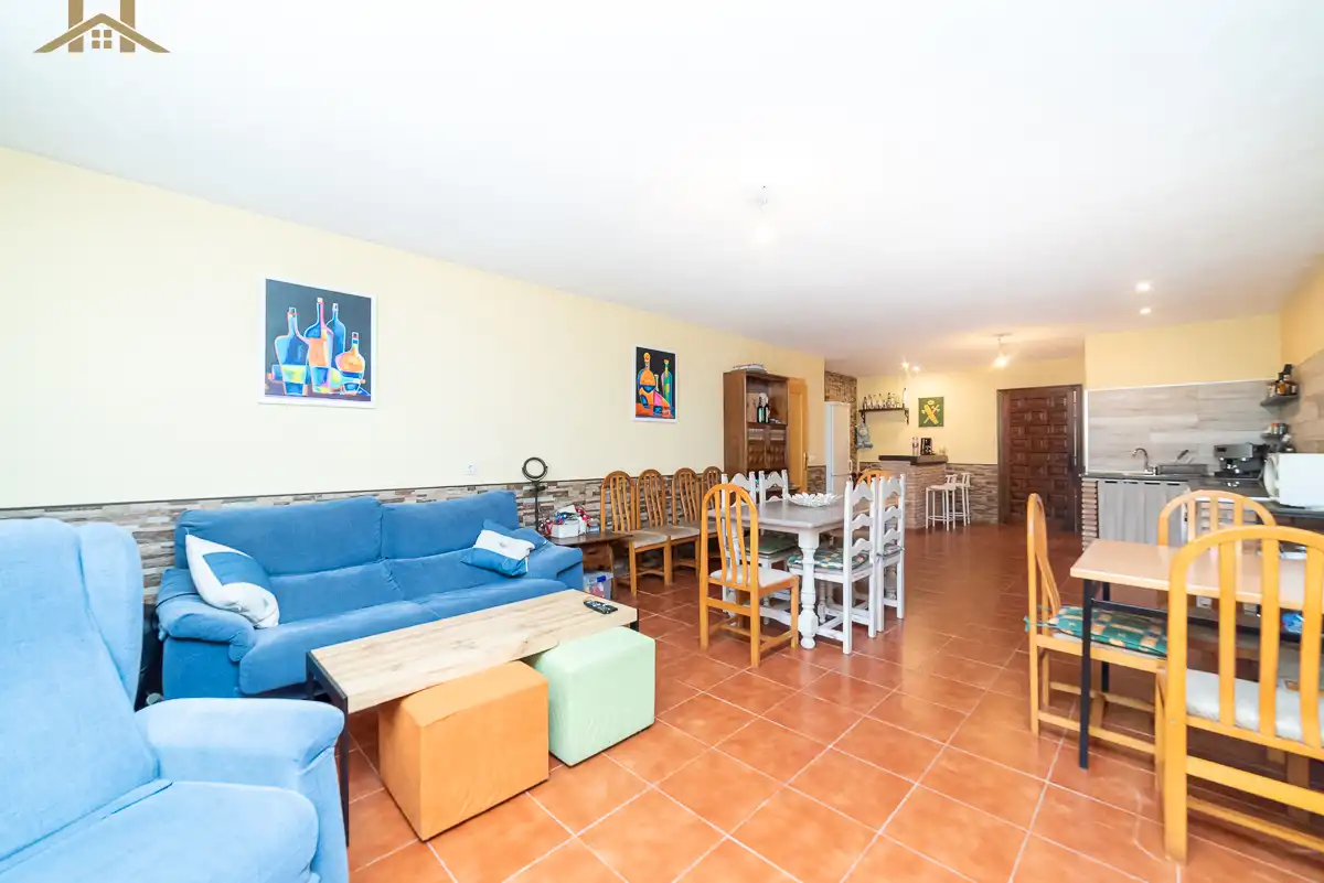 Wohnzimmer von Haus oder Chalet zum Verkauf in Robledo de Chavela mit Heizung, Privatgarten und Terrasse
