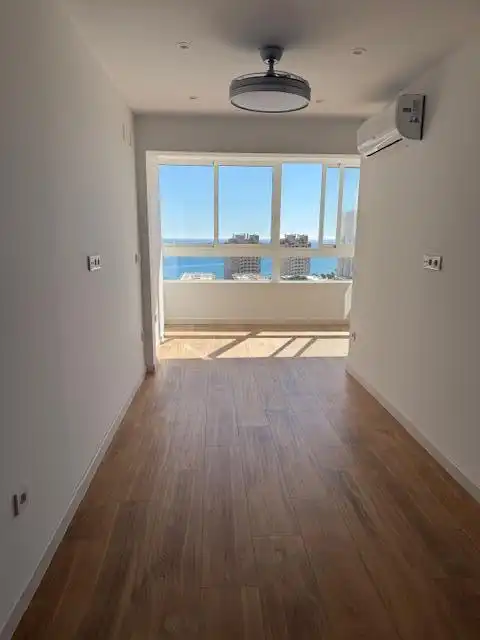 Bedroom of Flat for rent in El Campello  with Air Conditioner, Terrace and Furnished