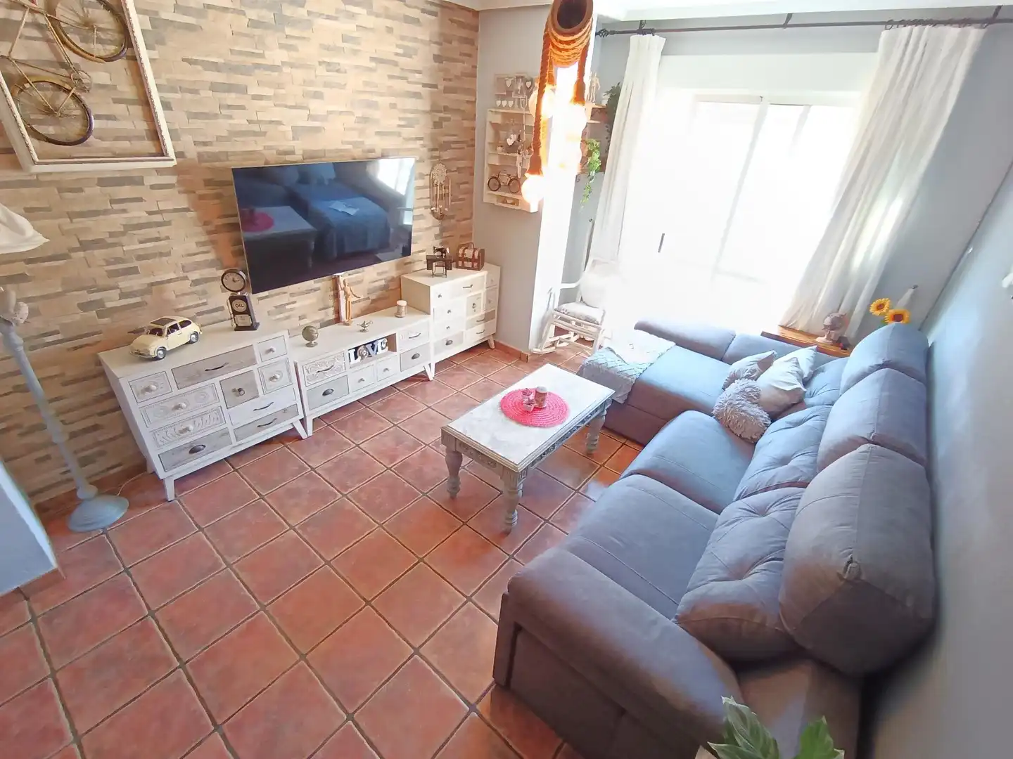 Living room of Flat for sale in Molina de Segura  with Air Conditioner and Heating