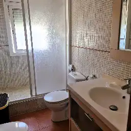 Bathroom of Houses for sale in Olèrdola  with Heating and Private garden