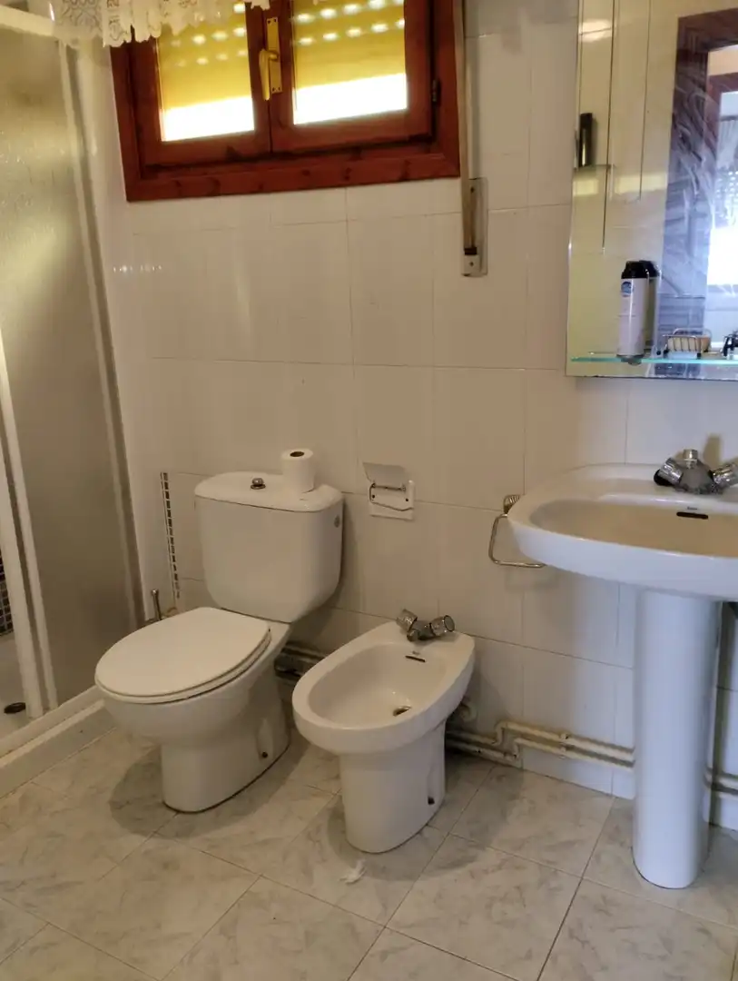Bany de Casa o xalet en venda en San Torcuato amb Calefacció, Jardí privat i Traster