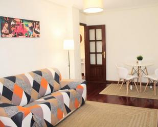 Living room of Flat to rent in Santander  with Heating, Terrace and Furnished