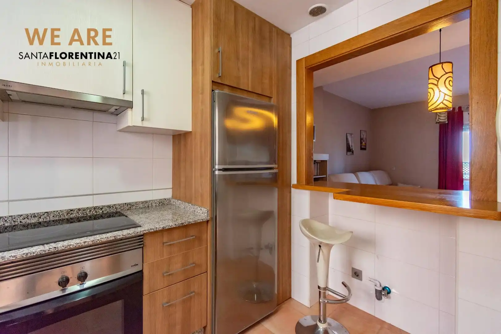 Cocina de Piso en venta en Cartagena con Trastero, Amueblado y Piscina comunitaria