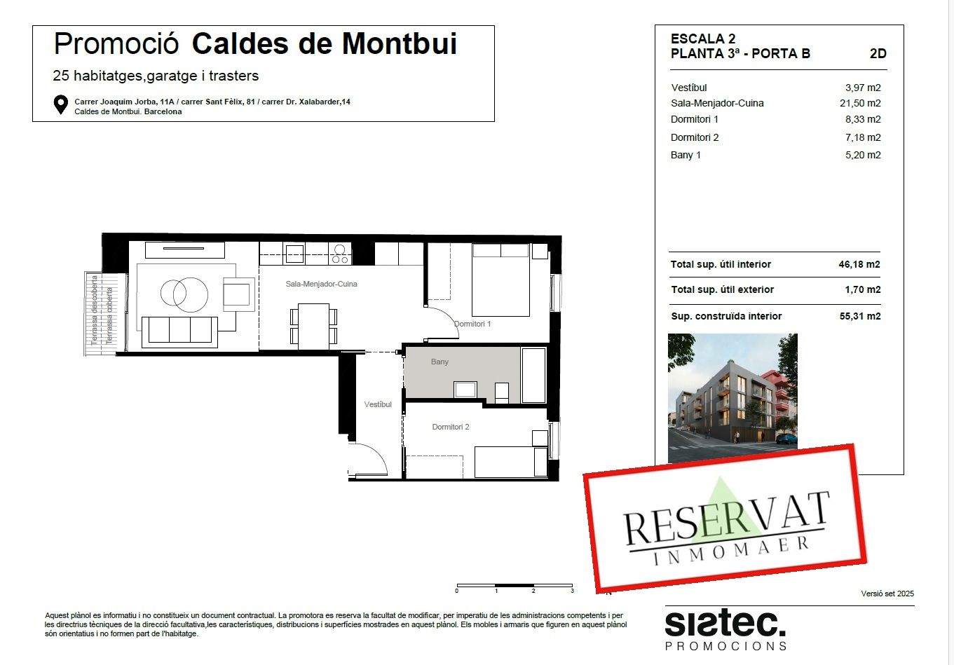 Attic for sale in Carrer Doctor Xalabarder, 14, Caldes de Montbui