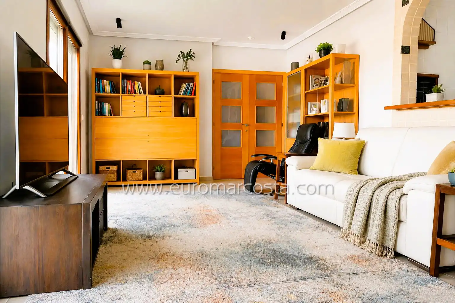 Living room of Houses for sale in Elche / Elx  with Air Conditioner, Heating and Private garden
