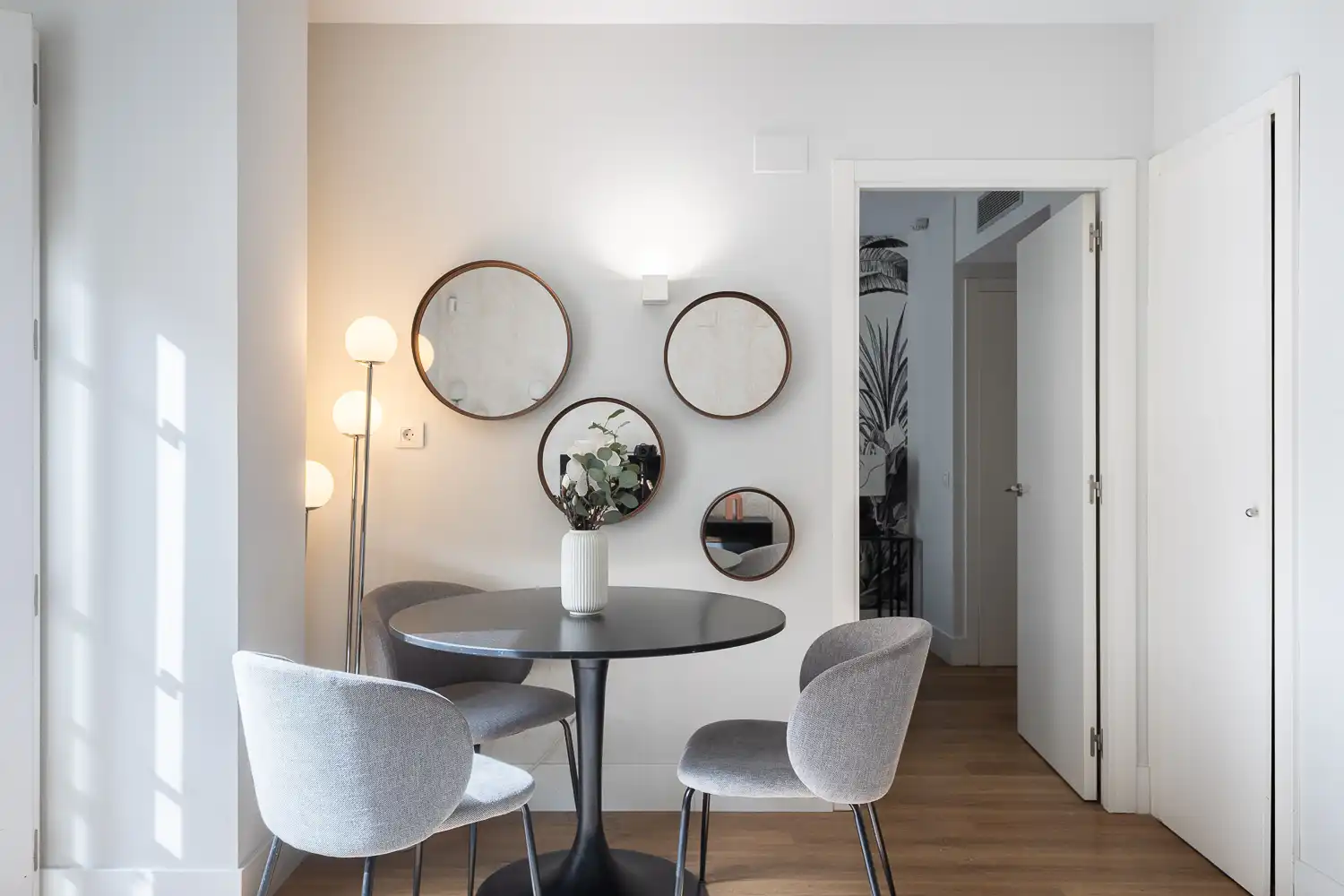 Comedor de Piso de alquiler en Valencia con Aire acondicionado, Calefacción y Jardín privado