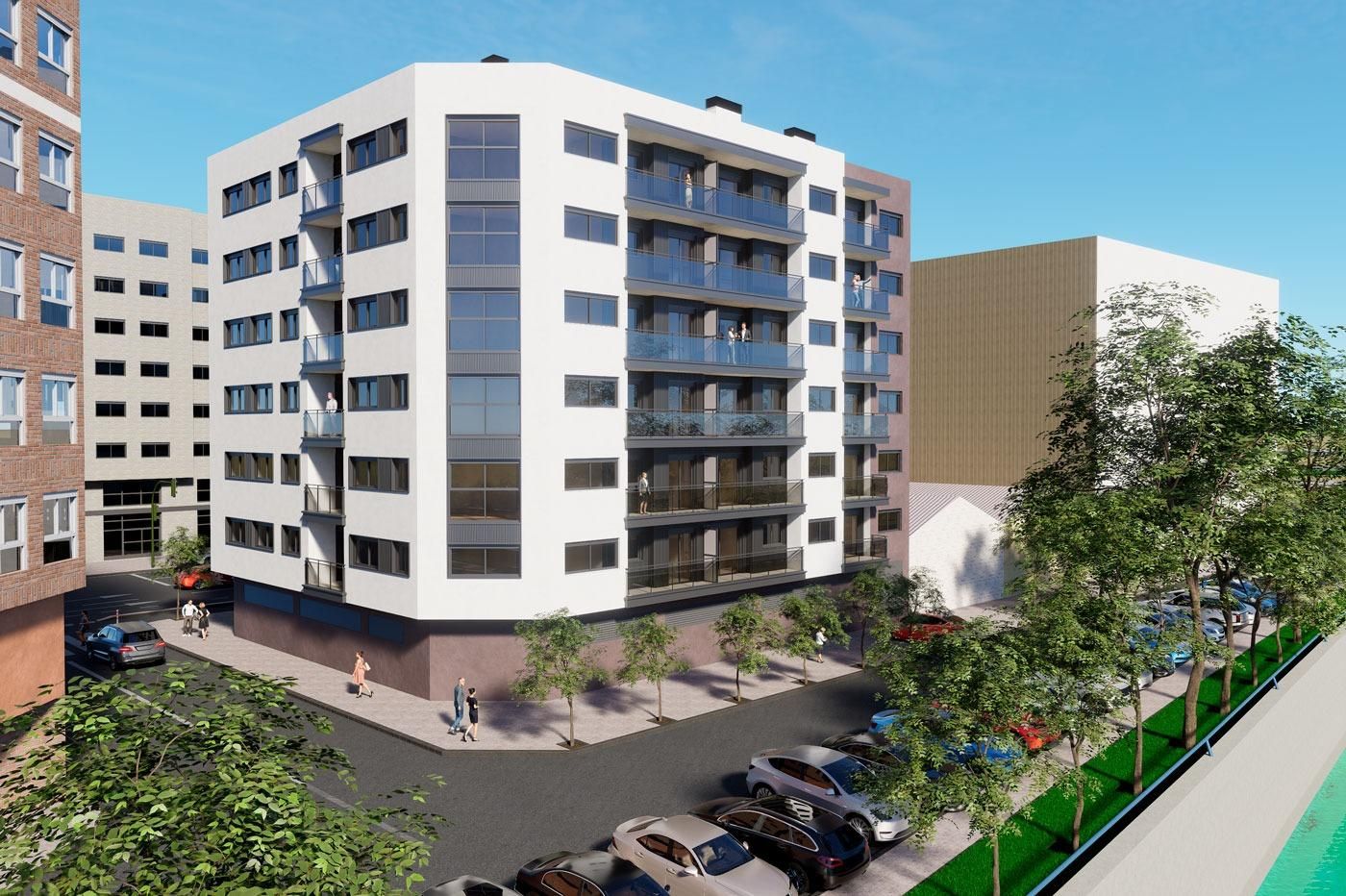 Exterior view of Flat for sale in Castellón de la Plana / Castelló de la Plana  with Terrace