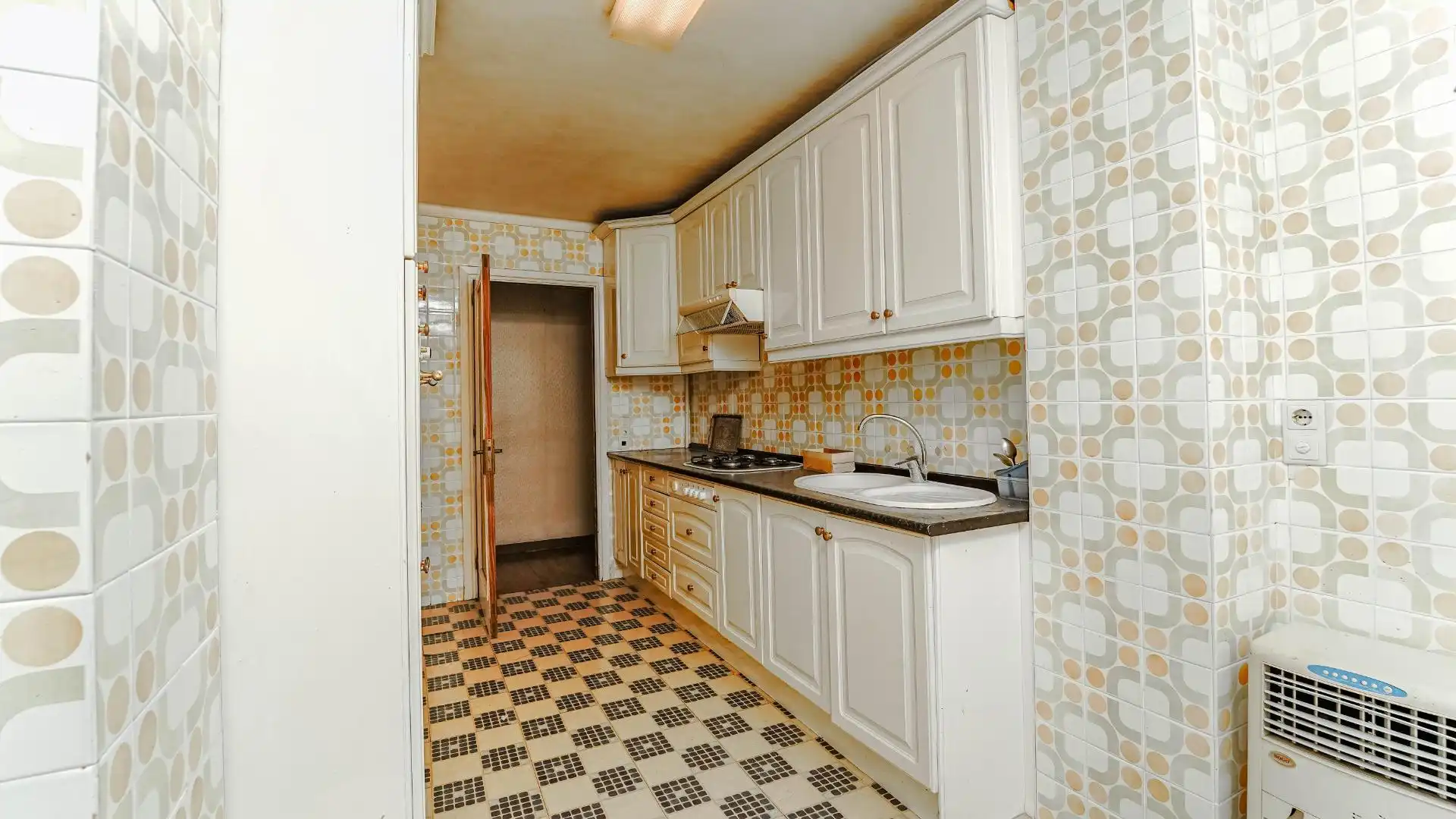 Küche von Wohnung zum Verkauf in  Palma de Mallorca mit Parkett